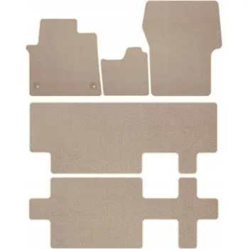 autokoberec Velurové autokoberce Edecor, sada 5 kusů