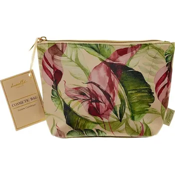 Kosmetická taška Kosmetická taška Danielle Beauty Botanical Cream zelená barva DC0216TB 07X, vel. ONE SIZE