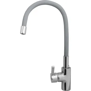 Vodovodní baterie Kuchyňská baterie Pyramis Flessi šedá