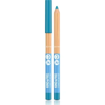 Přípravek na oči Rimmel Kind & Free tužka na oči s intenzivní barvou odstín 6 Anime Blue 1,1 g