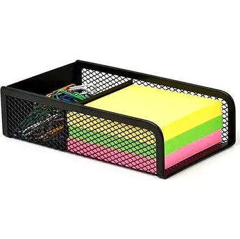 VICTORIA zásobník na poznámkové bločky drátěný, černý