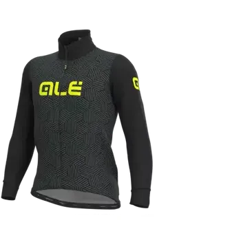 Cyklistická bunda Alé Solid Cross pánská cyklistická bunda černá/šedá vel. M