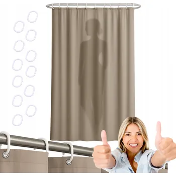 Prostěradlo Závěs vinylový Decortrend 180 x 200 cm