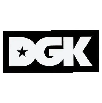 samolepka DGK samolepky - Classic Sticker White/Black (5 pk) (MULTI)