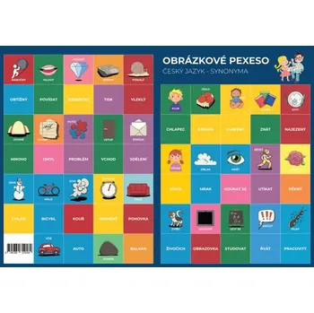 Desková hra Pexeso: ČJ - Synonyma