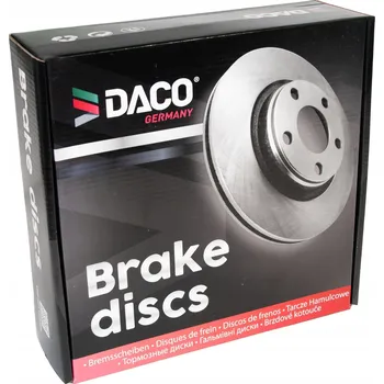 Brzdový kotouč Brzdový kotouč DACO plný 268 mm x 12 mm 5 děr přední + zadní