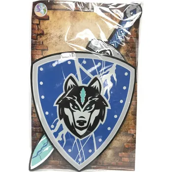 plyšák Pěnový meč a štít Liška