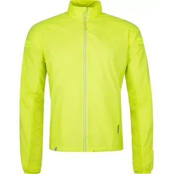 Pánská běžecká bunda Kilpi TIRANO-M žlutá XS