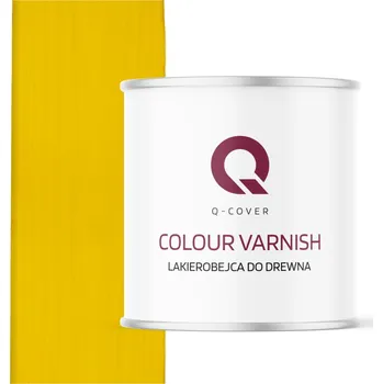 Lak na dřevo Lazurovací lak Q-COVER 2,5 l žlutý satén