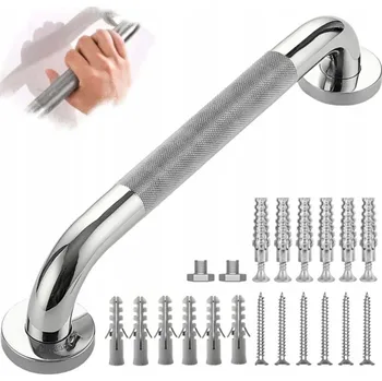 ROVNÉ MADLO 30CM 2 KS OCEL 304 STABILNÍ DRŽÁK DO KOUPELNY PRO MONTÁŽ NA ZEĎ