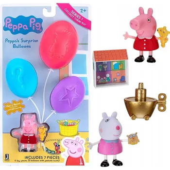 Prasátko Pepa 2-BALENÍ FIGURKY BALÓNEK PŘEKVAPENÍ