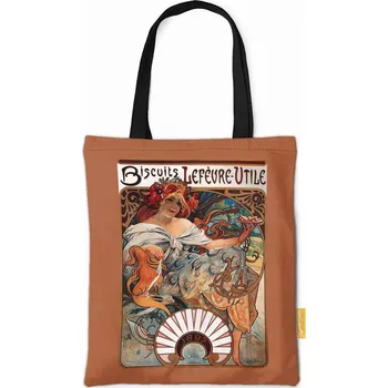 Taška přes rameno Biscuits Lefevre Utile Alfons Mucha