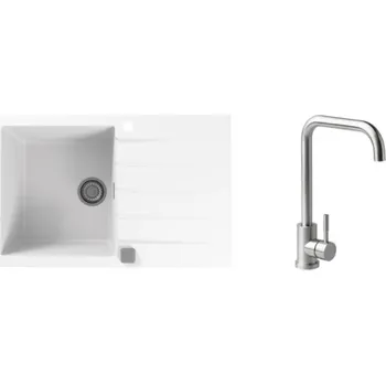 Granitový dřez SET ALVEUS CADIT 20 - 11 + BATERIE ANGEL