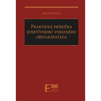 Cizojazyčná kniha Praktická príručka efektívneho verejného obstarávateľa