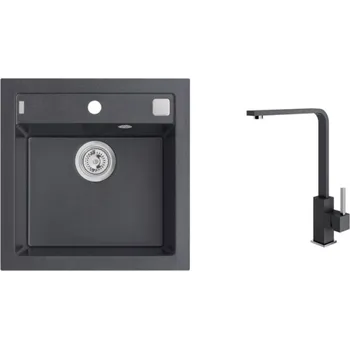 Granitový dřez SET ALVEUS FORMIC 20/91 + BATERIE AFRA 91