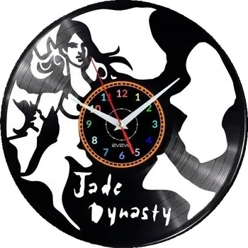Hodiny SVĚT VIDEOHRY JADE DYNASTY NÁSTĚNNÉ HODINY DEKORATIVNÍ MODERNÍ DESKA