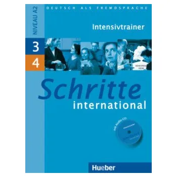 Německý jazyk Schritte international 3+4: 3+4 Intensivtrainer mit Audio-CD