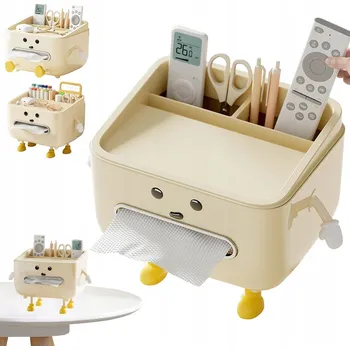 Zásobník na papírové ručníky Zásobník na papírové kapesníky KRABIČKA Organizér KRABIČKA NA UBROUSKY Dávkovač