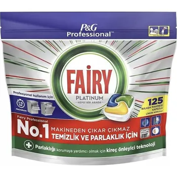 Přípravek do myčky Kapsle do myčky Fairy Platinum Pro 12 ks 5 Kusů