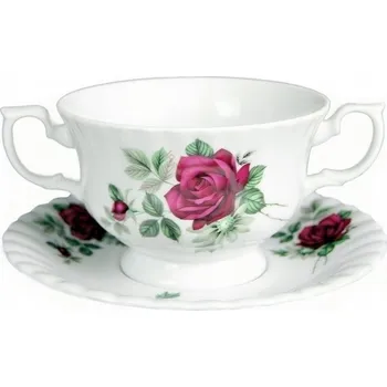 B826 ŠÁLEK NA VÝVAR S PODŠÁLKEM IWONA CHODZIEŻ PORCELÁN