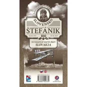 Letecká mapa storočnica M. R. Štefánika