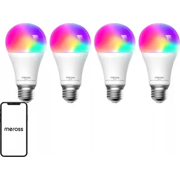 Žárovka ŽÁROVKY WIFI 4 KS ALEXA, GOOGLE E27