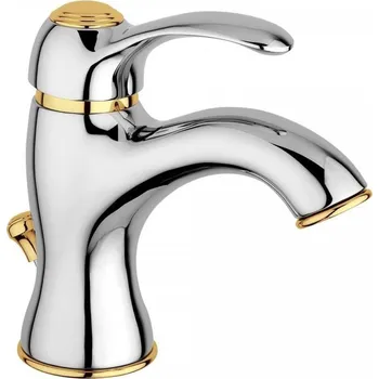 Vodovodní baterie Stojánková umyvadlová baterie Paffoni stříbrná