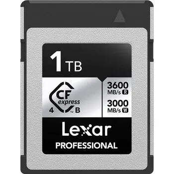 Paměťová karta Paměťová karta Lexar CFexpress Silver 1TB Typ B 4.0 (čtení 3600 MB/s, zápis 3000 MB/s)
