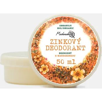 Medarek Zinkový deodorant mandarinka (Velikost: 50 ml)