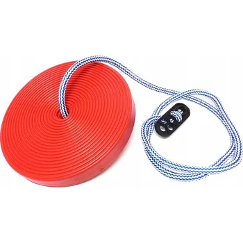 Dětská houpačka HOUPAČKA KVÍTEK KULATÉ SEDÁTKO S NASTAVENÍM NA DĚTSKÉ HŘIŠTĚ