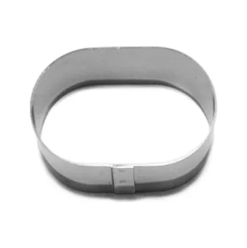 Vykrajovátko Vykrajovátko na minidortíky oválek nerez 5,5x3,5 cm