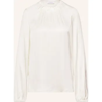 Dámská halenka Comma Dámská Halenka Sonja Ze Saténu S Volánky, bílá, 34