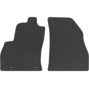 autokoberec Velurové autokoberce s upevněním v sadě Edecor