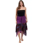 Etno sukně BANDHEJ fialová