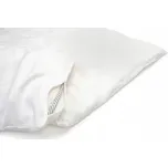 KLARA Lněné Povlečení 200x220 Bílé