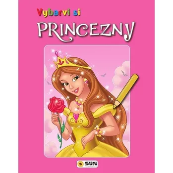 omalovánky Vybarvi si - Princezny (růžové)