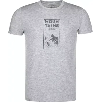 Pánské tričko Pánské funkční tričko Kilpi GAROVE-M světle šedá XS