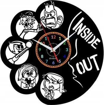 Hodiny Inside Out Nástěnné Hodiny Vinylová Deska Moderní Dekorativní U
