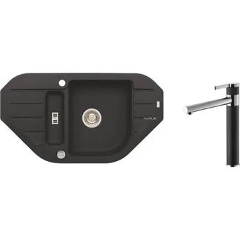 Granitový dřez SET ALVEUS NIAGARA 60/05 + BATERIE ZINA/05 TWILIGHT