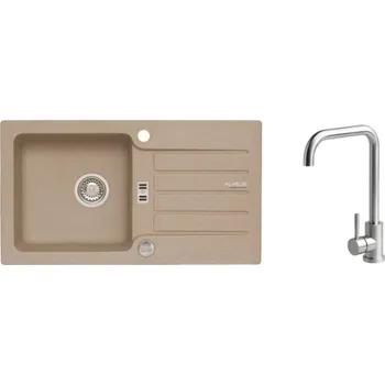 Granitový dřez SET ALVEUS NIAGARA 30/55 + BATERIE Angel