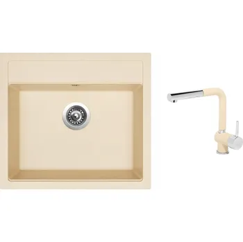 Set Sinks SOLO 560 Sahara + baterie Sinks MIX 3 P Sahara