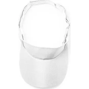 Kšiltovka Kšilt WIZER zapínání na suchý zip - bílá