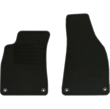 autokoberec Velurové autokoberce s upevněním v sadě Edecor