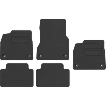 autokoberec Kobercové rohožky Edecor velurové 5 ks
