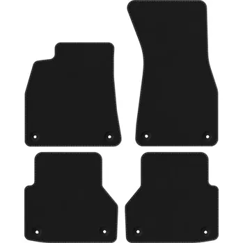 autokoberec Kobercové rohože Edecor velurové 4 ks
