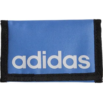Peněženka Adidas peněženka syntetická modrá Linear Wallet - unisex