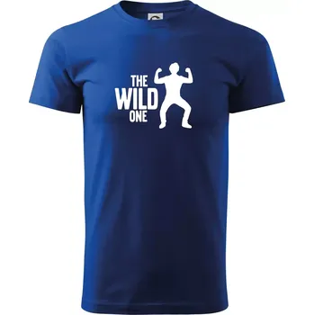Pánské tričko Bachelor party - The wild one - Triko extra velké (5-8XL) - 7XL ( Královská modrá )