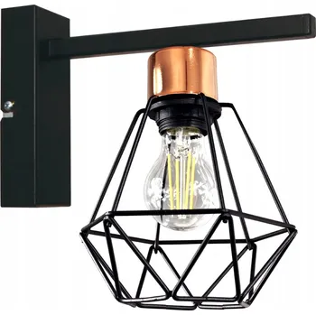 Nástěnné svítidlo Nástěnné svítidlo JasnoCiemno černé E27 60 W