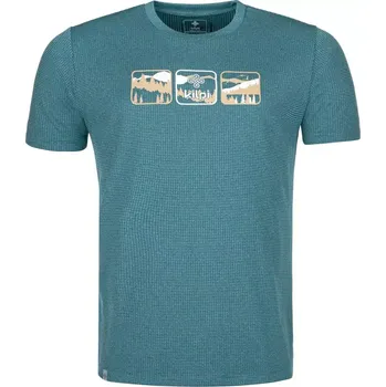 Pánské tričko Pánské tričko Kilpi GIACINTO-M tyrkysová XS