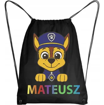Školní Vak / Batoh na Tělocvik do Školky Školy CHASE Tlapková patrola + JMÉNO